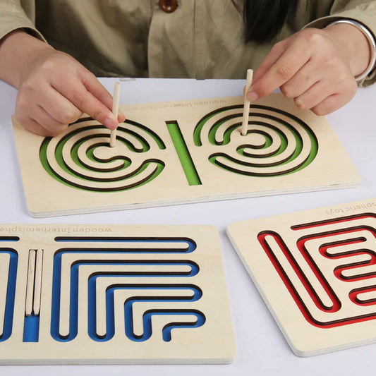 Brein Doolhof – Educatief Dubbelzijdig Spel